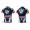 2012 Litespeed BMW Radtrikot Kurzarm Blau Schwarz