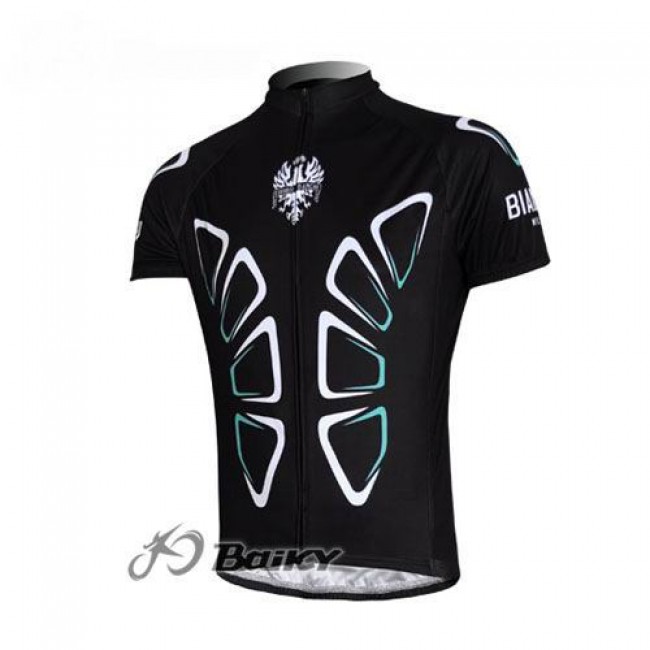 Bianchi Pro Team Radtrikot Kurzarm Schwarz Bianchi Pro Team Radtrikot Kurzarm Schwarz