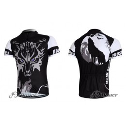 2012 Ghost Wolf Radtrikot Kurzarm Schwarz 2012 Ghost Wolf Radtrikot Kurzarm Schwarz