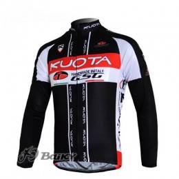 Kuota GSG Pro Team Fahrradtrikot Langarm Schwarz Rot Kuota GSG Pro Team Fahrradtrikot Langarm Schwarz Rot