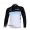 Leopard trek Pro Team Fahrradtrikot Langarm Weiß Schwarz