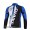 Giant Sram Pro Team Fahrradtrikot Langarm Blau Weiß Schwarz