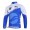 Giant Ride Life Fahrradtrikot Langarm Blau Weiß