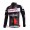 Kuota SRAM Road Pro Team Fahrradtrikot Langarm Schwarz Weiß