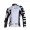 Nalini Pro Team Fahrradtrikot Langarm Weiß Schwarz