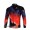 Nalini Pro Team Fahrradtrikot Langarm Rot Schwarz