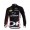 Orbea Pro Team Fahrradtrikot Langarm Schwarz Rot