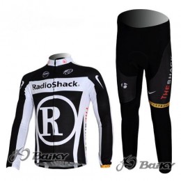 RadioShack Trek Nissan Radbekleidung Satz Fahrradtrikot Langarm und Lang Radhose Schwarz RadioShack Trek Nissan Radbekleidung Satz Fahrradtrikot Langarm und Lang Radhose Schwarz