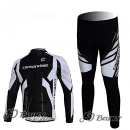 Cannondale Pro Team Radbekleidung Satz Fahrradtrikot Langarm und Lang Radhose Schwarz Weiß Cannondale Pro Team Radbekleidung Satz Fahrradtrikot Langarm und Lang Radhose Schwarz Weiß