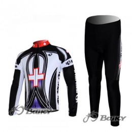 Pearl Izumi Pro Team Radbekleidung Satz Fahrradtrikot Langarm und Lang Radhose Weiß Schwarz Rot Pearl Izumi Pro Team Radbekleidung Satz Fahrradtrikot Langarm und Lang Radhose Weiß Schwarz Rot