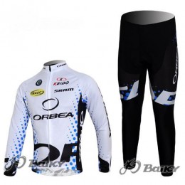 Orbea Pro Team Radbekleidung Satz Fahrradtrikot Langarm und Lang Radhose Weiß Orbea Pro Team Radbekleidung Satz Fahrradtrikot Langarm und Lang Radhose Weiß