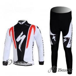 Specialized Pro Team S-Works Radbekleidung Satz Fahrradtrikot Langarm und Lang Radhose Weiß Schwarz Rot Specialized Pro Team S-Works Radbekleidung Satz Fahrradtrikot Langarm und Lang Radhose Weiß Schwarz Rot