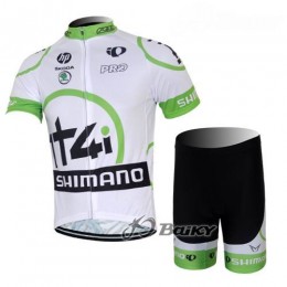 2012 Shimano 1t4i Radbekleidung Radtrikot Kurzarm und Fahrradhosen Kurz Weiß Grün 2012 Shimano 1t4i Radbekleidung Radtrikot Kurzarm und Fahrradhosen Kurz Weiß Grün