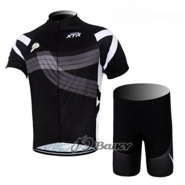 2012 Shimano XTR Radbekleidung Radtrikot Kurzarm und Fahrradhosen Kurz Schwarz 2012 Shimano XTR Radbekleidung Radtrikot Kurzarm und Fahrradhosen Kurz Schwarz