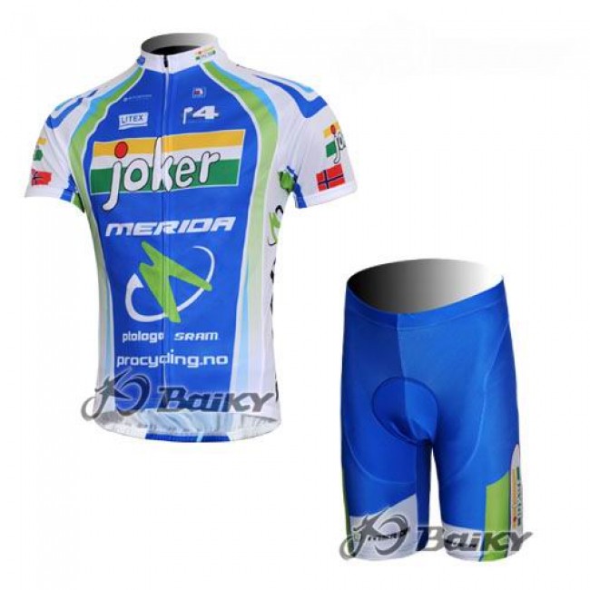 Joker Merida Pro Team Norwegen Radtrikot Kurzarm Kurz Radhose Kits Grün Joker Merida Pro Team Norwegen Radtrikot Kurzarm Kurz Radhose Kits Grün