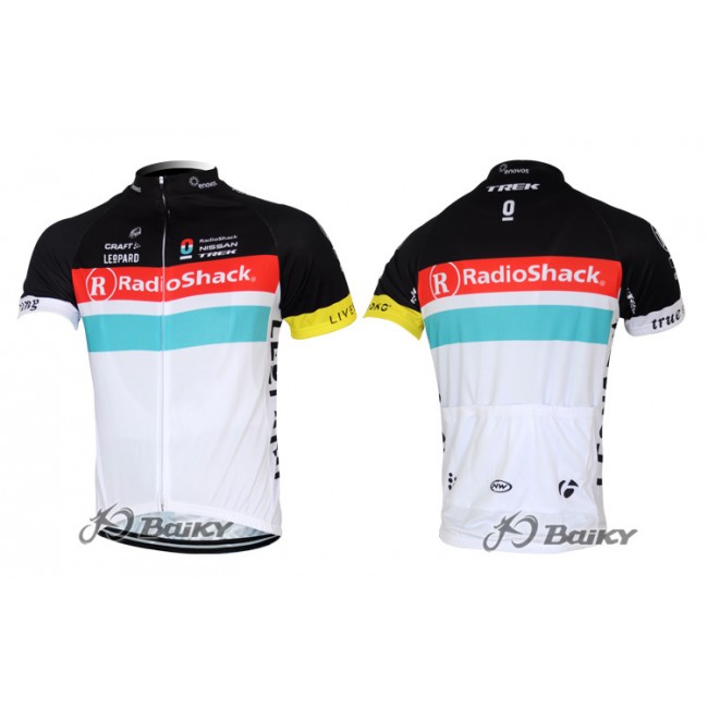 RadioShack Trek Nissan Pro Team Aero Radtrikot KurzarmWeiß RadioShack Trek Nissan Pro Team Aero Radtrikot KurzarmWeiß