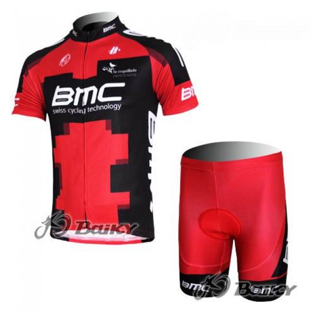 BMC Racing Team Radtrikot Kurzarm Kurz Radhose Kits Rot BMC Racing Team Radtrikot Kurzarm Kurz Radhose Kits Rot