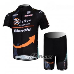 TX active bianchi Radbekleidung Radtrikot Kurzarm und Fahrradhosen Kurz Schwarz TX active bianchi Radbekleidung Radtrikot Kurzarm und Fahrradhosen Kurz Schwarz