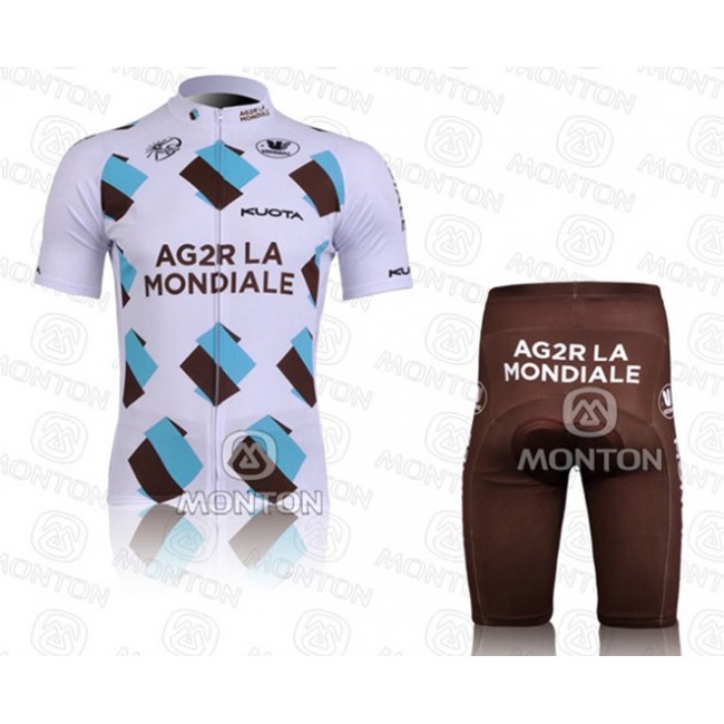 Ag2r La Mondiale Radtrikot Kurzarm Kurz Radhose Kits Ag2r La Mondiale Radtrikot Kurzarm Kurz Radhose Kits