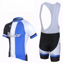 2013 Blanco Giant Fahrradbekleidung Satz Fahrradtrikot Kurzarm Trikot und Kurz Trägerhose Blau Weiß Schwarz 2013 Blanco Giant Fahrradbekleidung Satz Fahrradtrikot Kurzarm Trikot und Kurz Trägerhose Blau Weiß Schwarz