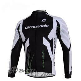 Cannondale Pro Team Fahrradtrikot Langarm Schwarz Weiß Cannondale Pro Team Fahrradtrikot Langarm Schwarz Weiß