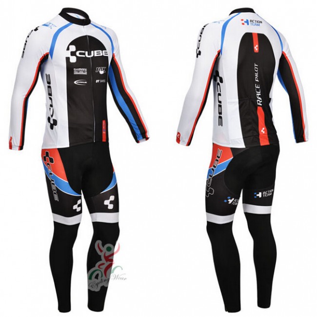 2013 Cube Fahrradbekleidung Radtrikot Satz Langarm und Lange Fahrradhose 2013 Cube Fahrradbekleidung Radtrikot Satz Langarm und Lange Fahrradhose
