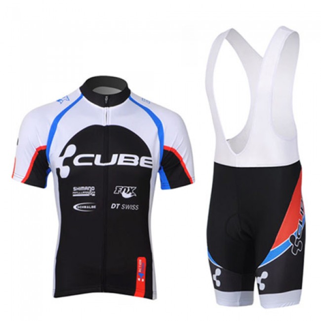 2013 Cube Fahrradbekleidung Satz Fahrradtrikot Kurzarm Trikot und Kurz Trägerhose Weiß Schwarz 2013 Cube Fahrradbekleidung Satz Fahrradtrikot Kurzarm Trikot und Kurz Trägerhose Weiß Schwarz