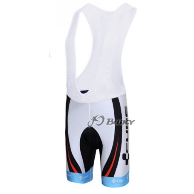 Cube Fintro Pro Team Kurz Trägerhose Weiß Rot Cube Fintro Pro Team Kurz Trägerhose Weiß Rot