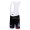 Cube Fintro Pro Team Kurz Trägerhose Weiß Schwarz