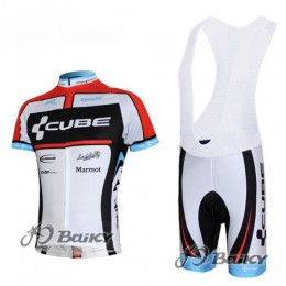 Cube Fintro Radtrikot Kurzarm Kurz Trägerhose Kits Weiß Rot Cube Fintro Radtrikot Kurzarm Kurz Trägerhose Kits Weiß Rot
