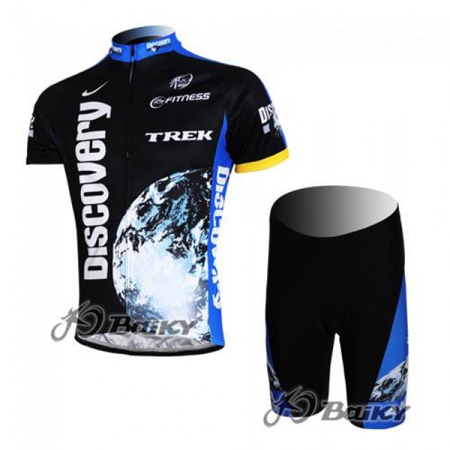 Discovery Channel Trek Pro Team Radtrikot Kurzarm Kurz Radhose Kits Schwarz Blau Discovery Channel Trek Pro Team Radtrikot Kurzarm Kurz Radhose Kits Schwarz Blau