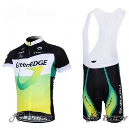 2012 Green Edge Fahrradbekleidung Satz Fahrradtrikot Kurzarm Trikot und Kurz Trägerhose Grün 2012 Green Edge Fahrradbekleidung Satz Fahrradtrikot Kurzarm Trikot und Kurz Trägerhose Grün