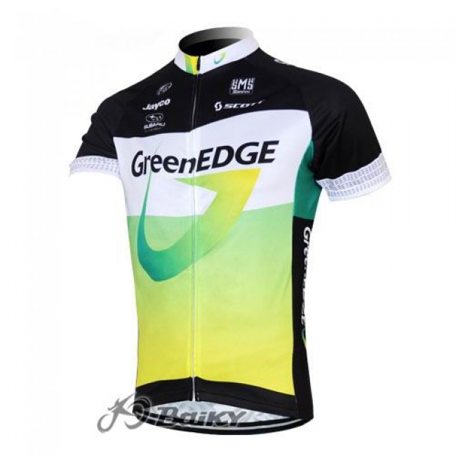 2012 Green Edge Radtrikot Kurzarm Grün 2012 Green Edge Radtrikot Kurzarm Grün