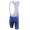 Green Edge ORICA Kurz Trägerhose Blau 2013