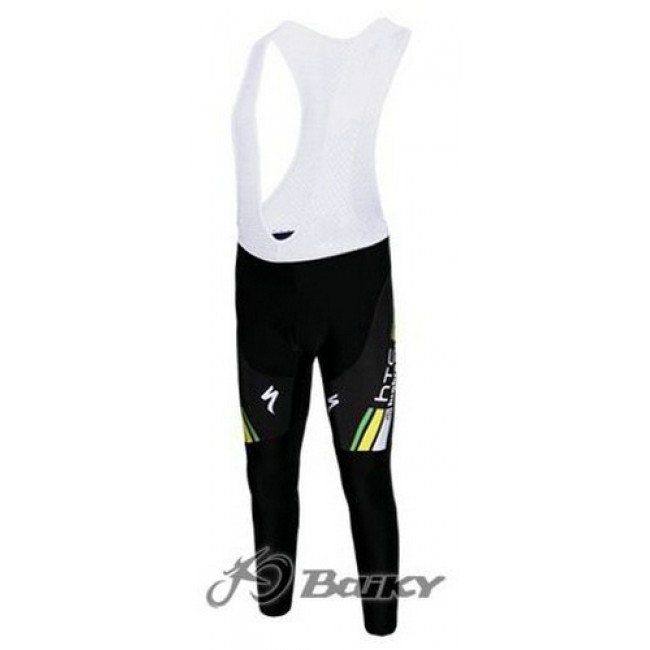 HTC-Highroad Pro Team Lang Trägerhose Weiß Schwarz HTC-Highroad Pro Team Lang Trägerhose Weiß Schwarz