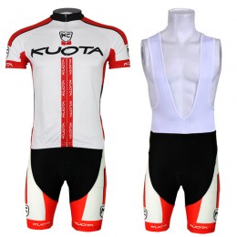 2013 KUOTA Fahrradbekleidung Satz Fahrradtrikot Kurzarm Trikot und Kurz Trägerhose Weiß Rot 2013 KUOTA Fahrradbekleidung Satz Fahrradtrikot Kurzarm Trikot und Kurz Trägerhose Weiß Rot