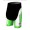 KUOTA Kurz Radhose Weiß Grün 2013