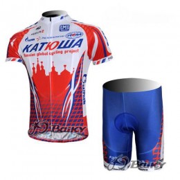 Katusha Russland Radtrikot Kurzarm Kurz Radhose Kits Weiß Rot Katusha Russland Radtrikot Kurzarm Kurz Radhose Kits Weiß Rot