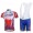 Katusha Russland Radtrikot Kurzarm Kurz Trägerhose Kits Weiß Rot