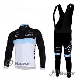 Leopard trek Pro Team Fahrradbekleidung Radtrikot Satz Langarm und Lange Trägerhose Weiß Schwarz Leopard trek Pro Team Fahrradbekleidung Radtrikot Satz Langarm und Lange Trägerhose Weiß Schwarz