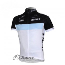 Leopard Trek Pro Team Radtrikot Kurzarm Schwarz Blau Weiß Leopard Trek Pro Team Radtrikot Kurzarm Schwarz Blau Weiß