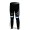Leopard trek Pro Team Lang Radhose Weiß Schwarz