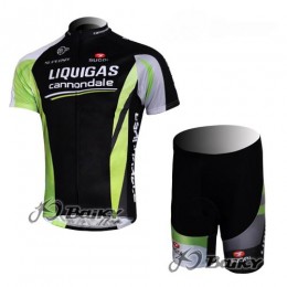 Liquigas Cannondale Pro Team Radbekleidung Radtrikot Kurzarm und Fahrradhosen Kurz Schwarz Grün Liquigas Cannondale Pro Team Radbekleidung Radtrikot Kurzarm und Fahrradhosen Kurz Schwarz Grün