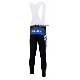 Lotto Belisol Pro Team Lang Trägerhose Weiß Blau Lotto Belisol Pro Team Lang Trägerhose Weiß Blau