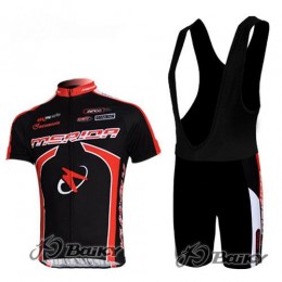 Merida Multivan Flex Stay Fahrradbekleidung Satz Fahrradtrikot Kurzarm Trikot und Kurz Trägerhose Schwarz Rot Merida Multivan Flex Stay Fahrradbekleidung Satz Fahrradtrikot Kurzarm Trikot und Kurz Trägerhose Schwarz Rot