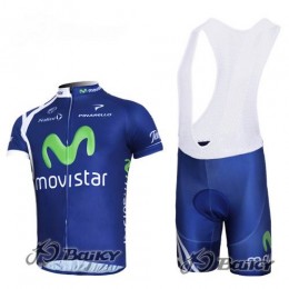 Movistar Team Fahrradbekleidung Satz Fahrradtrikot Kurzarm Trikot und Kurz Trägerhose Blau Movistar Team Fahrradbekleidung Satz Fahrradtrikot Kurzarm Trikot und Kurz Trägerhose Blau