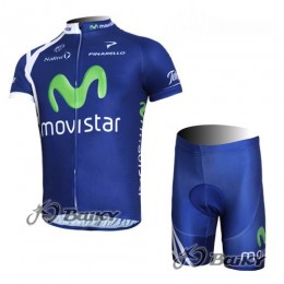 Movistar Team Radbekleidung Radtrikot Kurzarm und Fahrradhosen Kurz Blau Movistar Team Radbekleidung Radtrikot Kurzarm und Fahrradhosen Kurz Blau