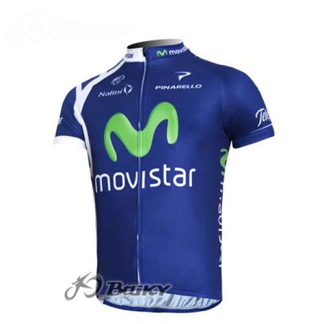 Movistar Team Radtrikot Kurzarm Blau Movistar Team Radtrikot Kurzarm Blau