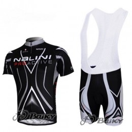 Nalini Pro Team Fahrradbekleidung Satz Fahrradtrikot Kurzarm Trikot und Kurz Trägerhose Schwarz Nalini Pro Team Fahrradbekleidung Satz Fahrradtrikot Kurzarm Trikot und Kurz Trägerhose Schwarz