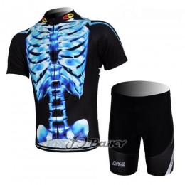 Northwave Pro Team Radbekleidung Radtrikot Kurzarm und Fahrradhosen Kurz Schwarz Blau